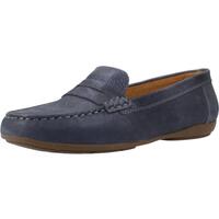 Schuhe Damen Slipper Geox D ANNYTAH MOC Blau