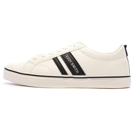 Schuhe Herren Sneaker Low Teddy Smith TDS-78122 Weiss