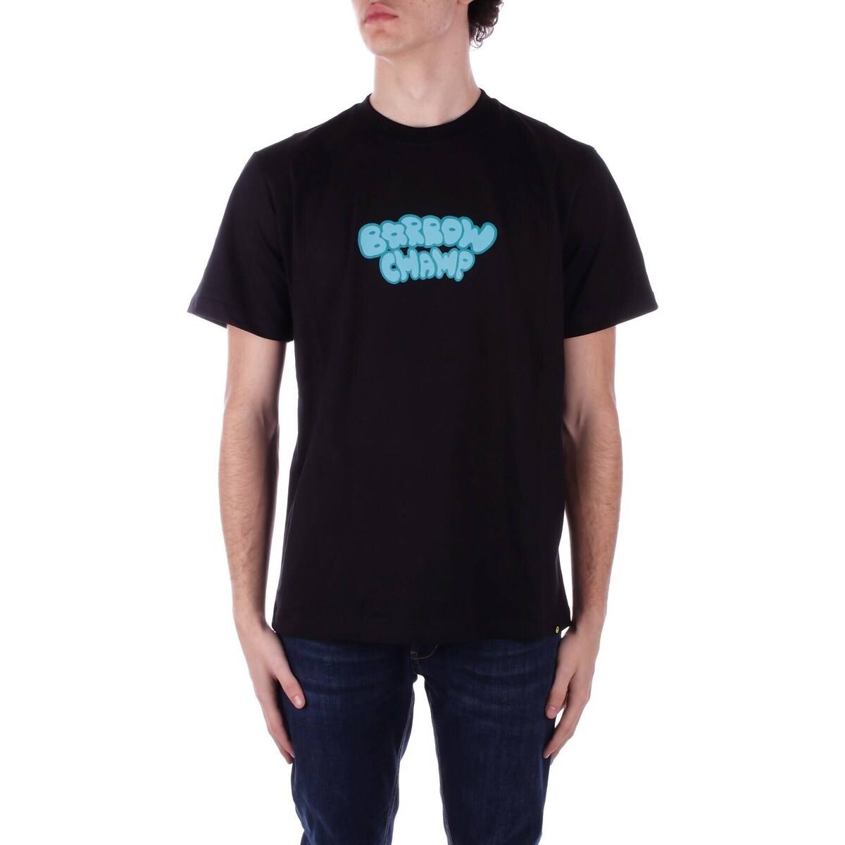 Kleidung T-Shirts Barrow S5BWUATH148 Schwarz