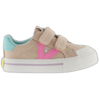 Schuhe Kinder Sneaker Victoria Baskets effet toile bébé Rosa
