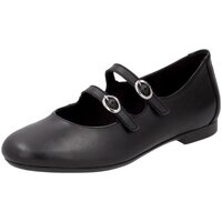 Schuhe Damen Ballerinas Remonte SpangenballSchwarz D0K11-00 Schwarz