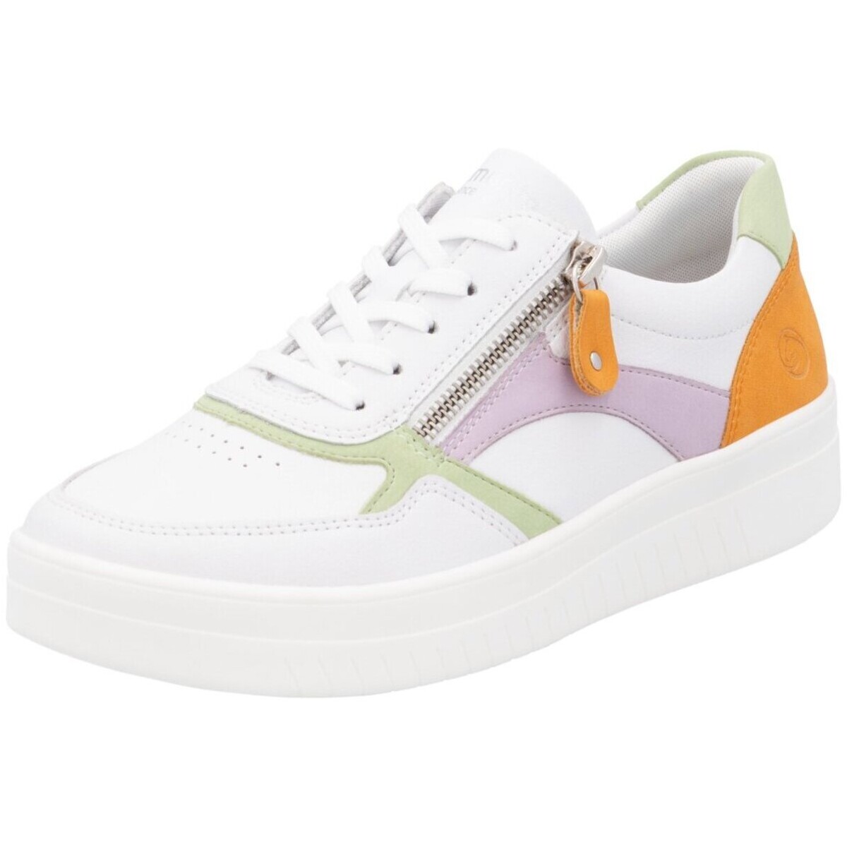 Schuhe Damen Sneaker Remonte FS Halbschuh D0J01-86 Weiss