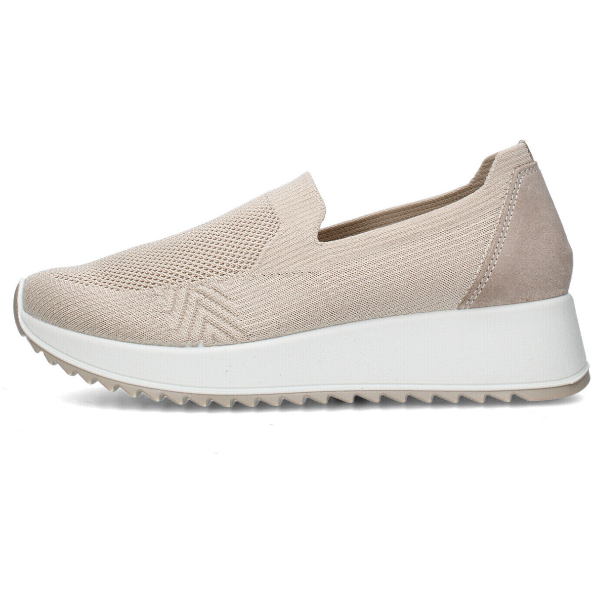 Schuhe Damen Sneaker Low Enval 7771544 Beige