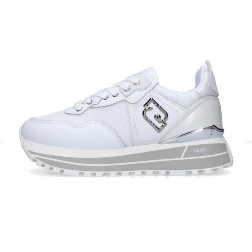 Schuhe Damen Sneaker Low Liu Jo BA5013PX602 Weiss