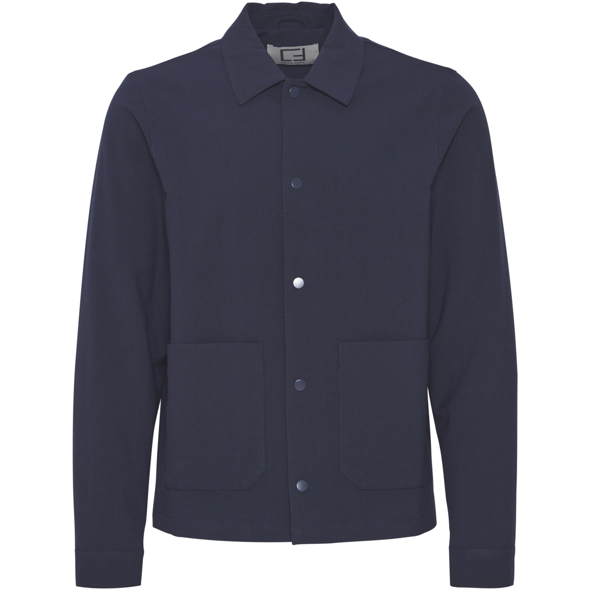 Kleidung Herren Langärmelige Hemden Casual Friday Surchemise extensible deux sens  Joshua 0119 Blau