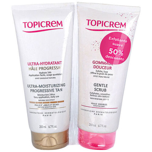 Beauty Sonnenschutz Topicrem Uh Progressive Body Tanning Koffer 2 Stk 