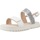 Schuhe Mädchen Sandalen / Sandaletten Geox J SANDAL CORALIE GIR Weiss