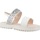 Schuhe Mädchen Sandalen / Sandaletten Geox J SANDAL CORALIE GIR Weiss