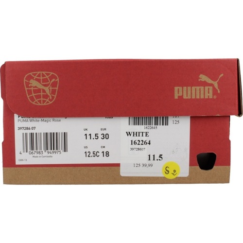 Puma SMASH 3.0 BADGES V PS Weiss