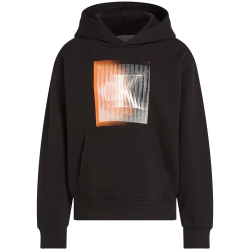 Kleidung Jungen Pullover Calvin Klein Jeans  Schwarz