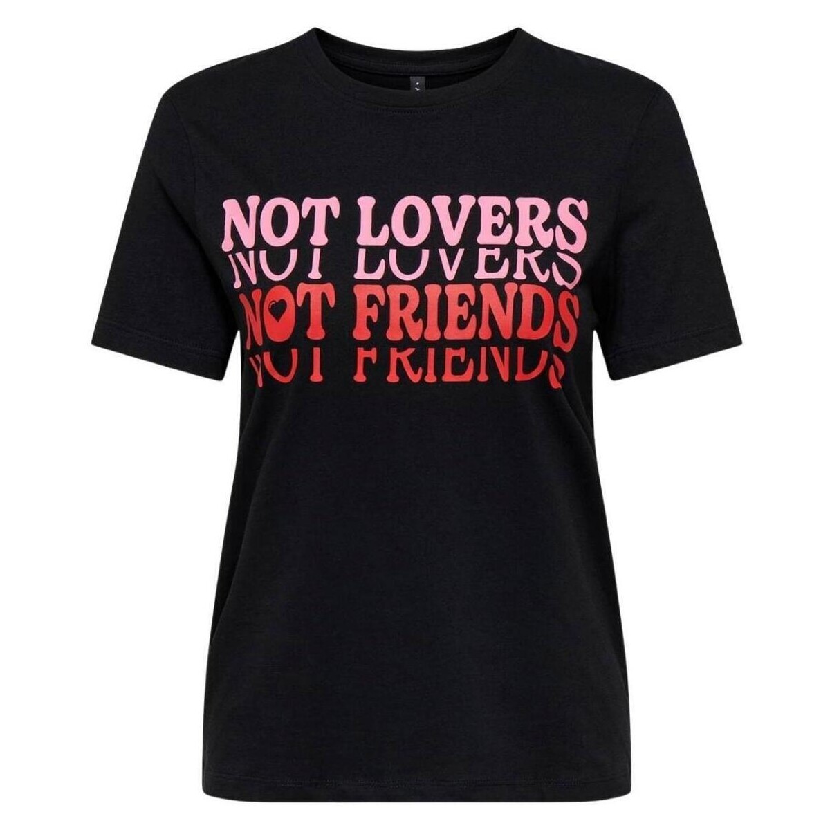 Kleidung Damen T-Shirts & Poloshirts Only  Schwarz