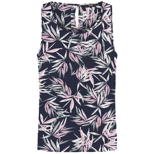 Kleidung Damen T-Shirts & Poloshirts Only 15222169 Blau