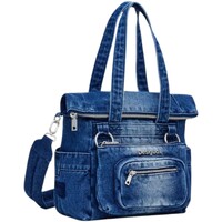 Taschen Damen Rucksäcke Desigual BACK_MODULAR 25 DENIM VOYAGER MINI 25SAXD24 Blau