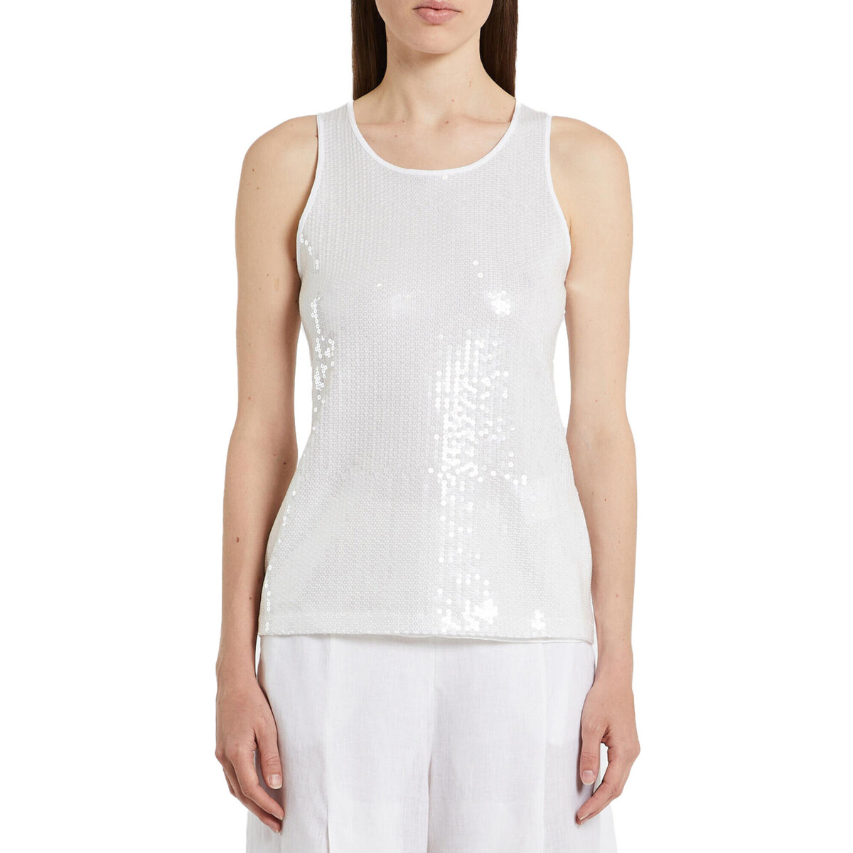 Kleidung Damen Tops / Blusen Marella TERZO Weiss