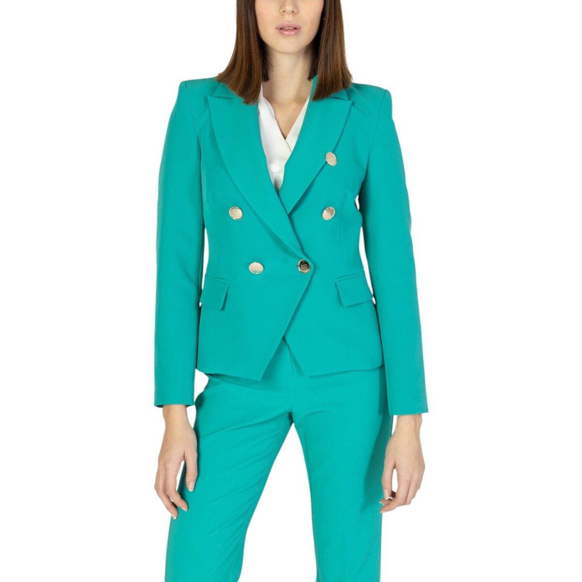 Kleidung Damen Jacken / Blazers Rinascimento REWI CFC0117675003 Grün