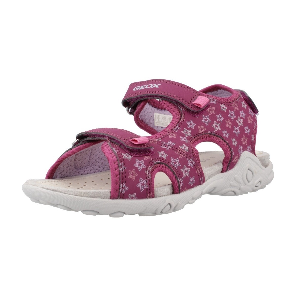 Schuhe Mädchen Sandalen / Sandaletten Geox J SANDAL WHINBERRY G Bordeaux