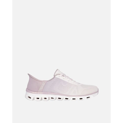 Schuhe Damen Sneaker Skechers 104566 GLIDE STEP Violett