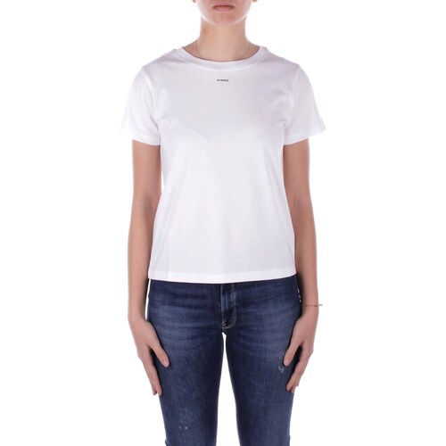 Kleidung Damen T-Shirts Pinko 100373A228 Weiss
