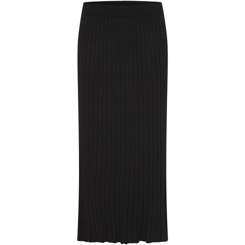 Kleidung Damen Röcke Fransa Jupe femme  Amalia SK 1 Schwarz