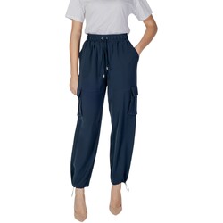 Kleidung Damen Hosen Liu Jo ECS TESS. NAVETTA LUNGO TA5102TS923 Blau