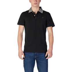 Kleidung Herren Polohemden Guess NOLAN SS M5GP66 J1314 Schwarz
