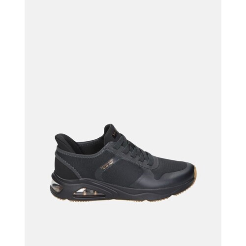 Schuhe Herren Sneaker Low Skechers 183093 SLIP INS Schwarz