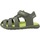 Schuhe Jungen Sandalen / Sandaletten Geox B SANDAL FUSBETTO BO Grün