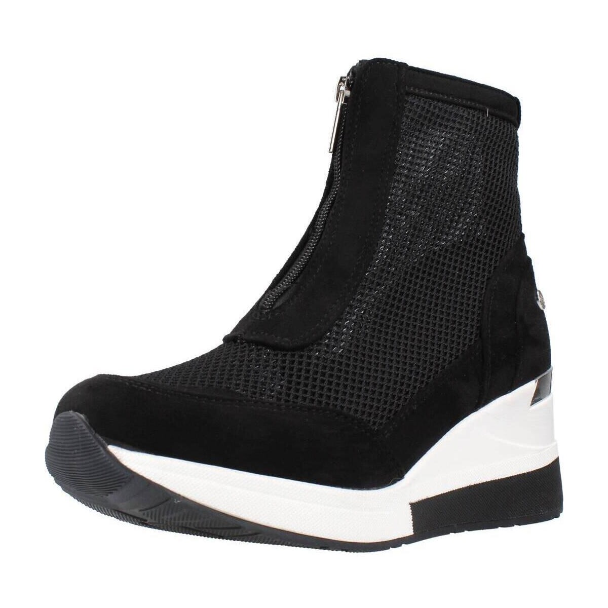 Schuhe Damen Sneaker Xti 141043X Schwarz