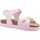 Schuhe Mädchen Sandalen / Sandaletten Geox J SANDAL BUBBLEBOW G Rosa