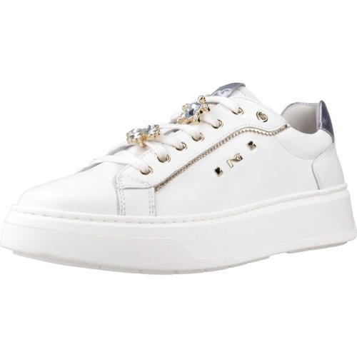 Schuhe Damen Sneaker NeroGiardini E513060D Weiss