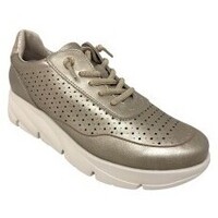 Schuhe Damen Multisportschuhe Relax 4 You 184 bronzefarbener Damenschuh Gelb
