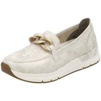 Schuhe Damen Slipper Rieker Slipper FSK Halbschuhe 58944-61 Beige