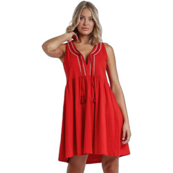 Kleidung Damen Kleider Admas Robe femme  White Paisley Rot