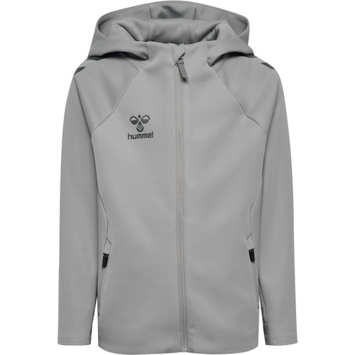 Kleidung Kinder Trainingsjacken hummel Veste de survêtement zippé enfant  Cima 2.0 Grau