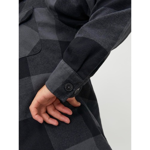 Produkt Dean Check Overshirt Grau