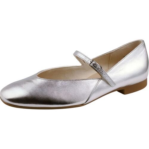 Schuhe Damen Ballerinas Paul Green Ballerinas Silbern
