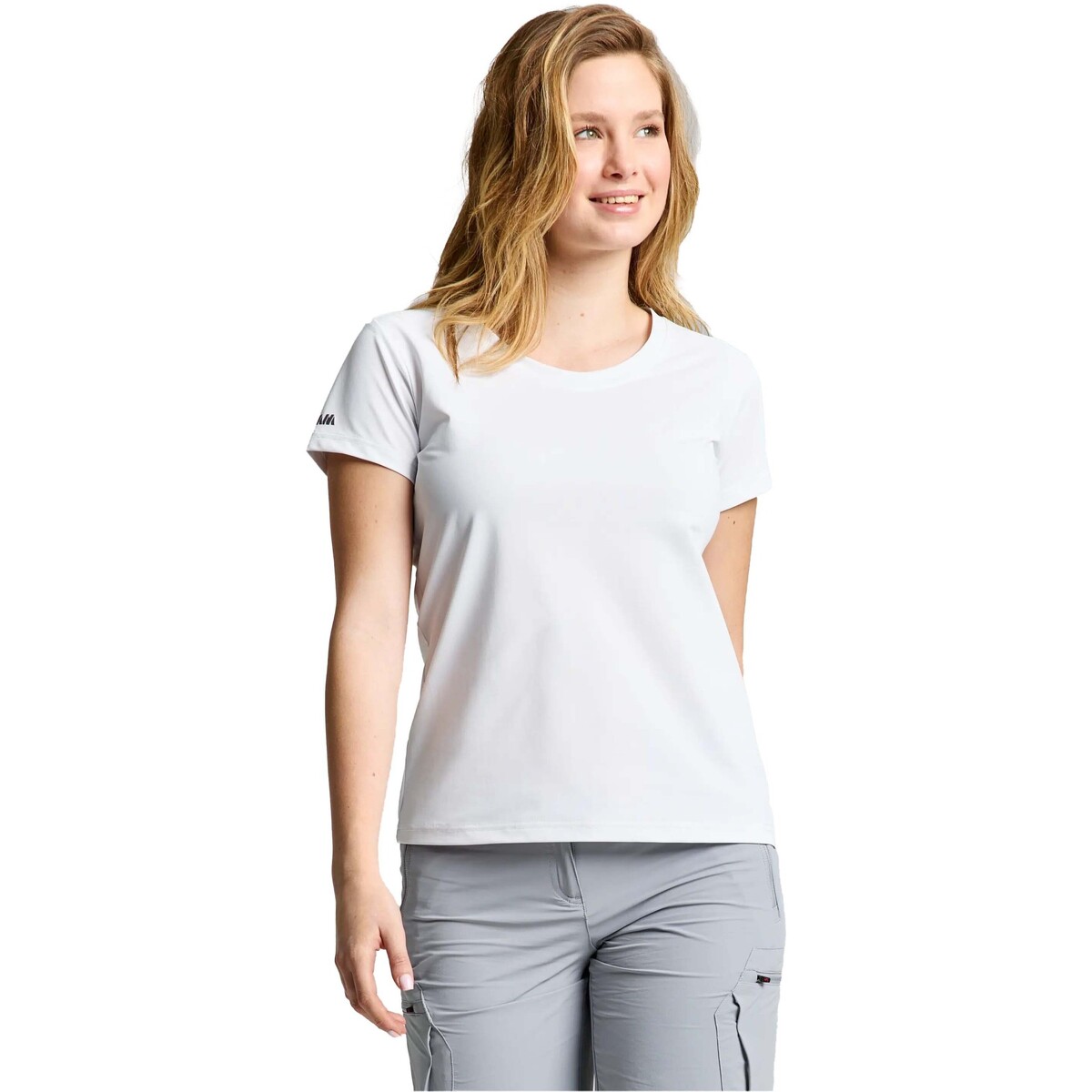 Kleidung Damen T-Shirts & Poloshirts Slam  Weiss