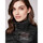 Kleidung Damen Strickjacken Soccx Weste Free Yourself Steppweste Schwarz