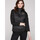 Kleidung Damen Strickjacken Soccx Weste Free Yourself Steppweste Schwarz