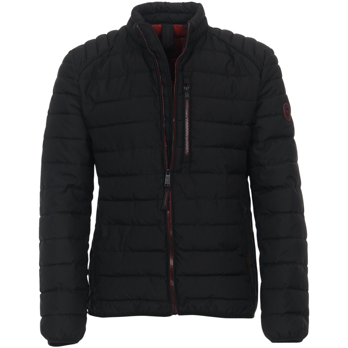 Kleidung Herren Jacken Casa Moda Jacke Steppjacke Schwarz