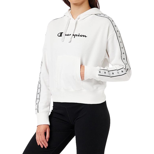 Kleidung Damen Sweatshirts Champion Hoodie Kapuzensweatshirt Weiss
