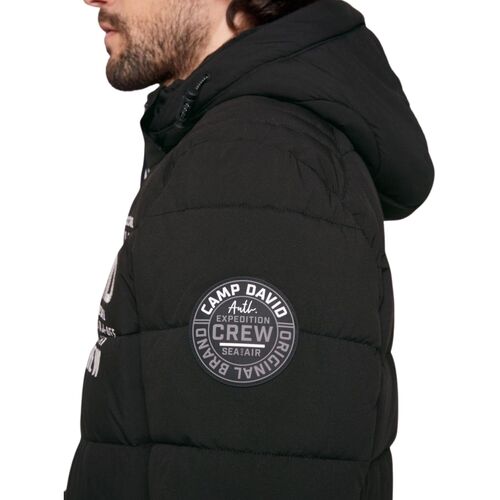 Camp David Jacke Steppjacke Schwarz
