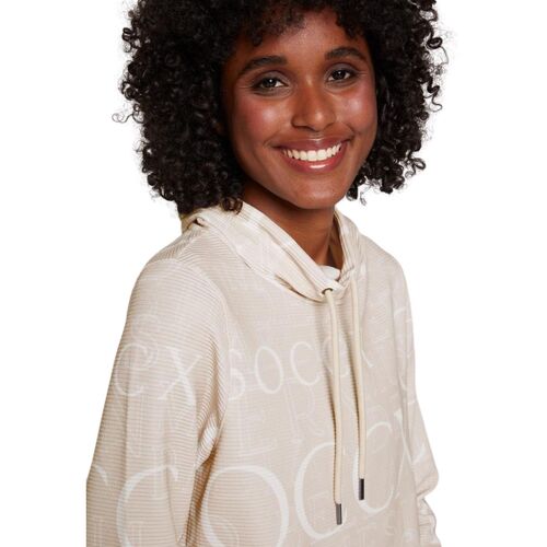 Soccx Pullover MEMORY LANE Sweatshirt Beige