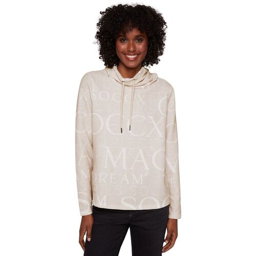 Soccx Pullover MEMORY LANE Sweatshirt Beige