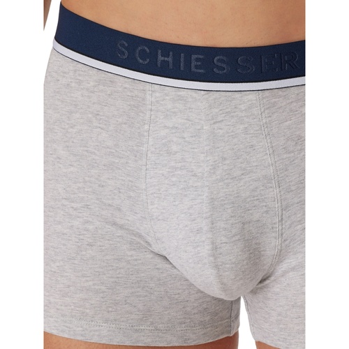 Schiesser Unterhose Trunks 3er Pack Multicolor