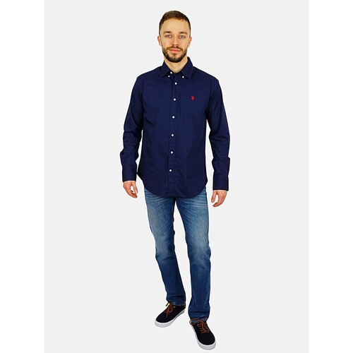 U.S Polo Assn. Hemd Button Down Shirt Blau