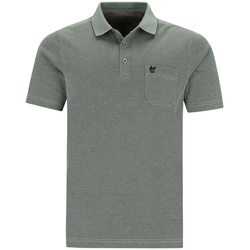 Kleidung Herren T-Shirts & Poloshirts Hajo Poloshirt Softknit Polokurzarmshirt Grün