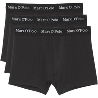 Unterwäsche Herren Boxershorts Marc O'Polo Unterhose Trunks 3er Pack Schwarz