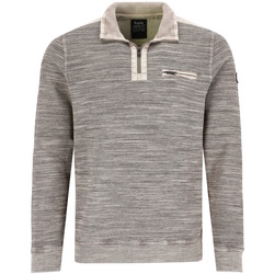 Kleidung Herren Sweatshirts Hajo Sweatshirt Langarmshirt Grau