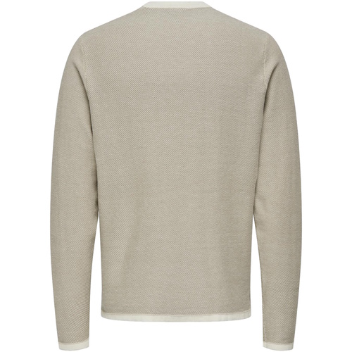 Only & Sons  Pullover TIMMY Strickpullover R-Neck Weiss